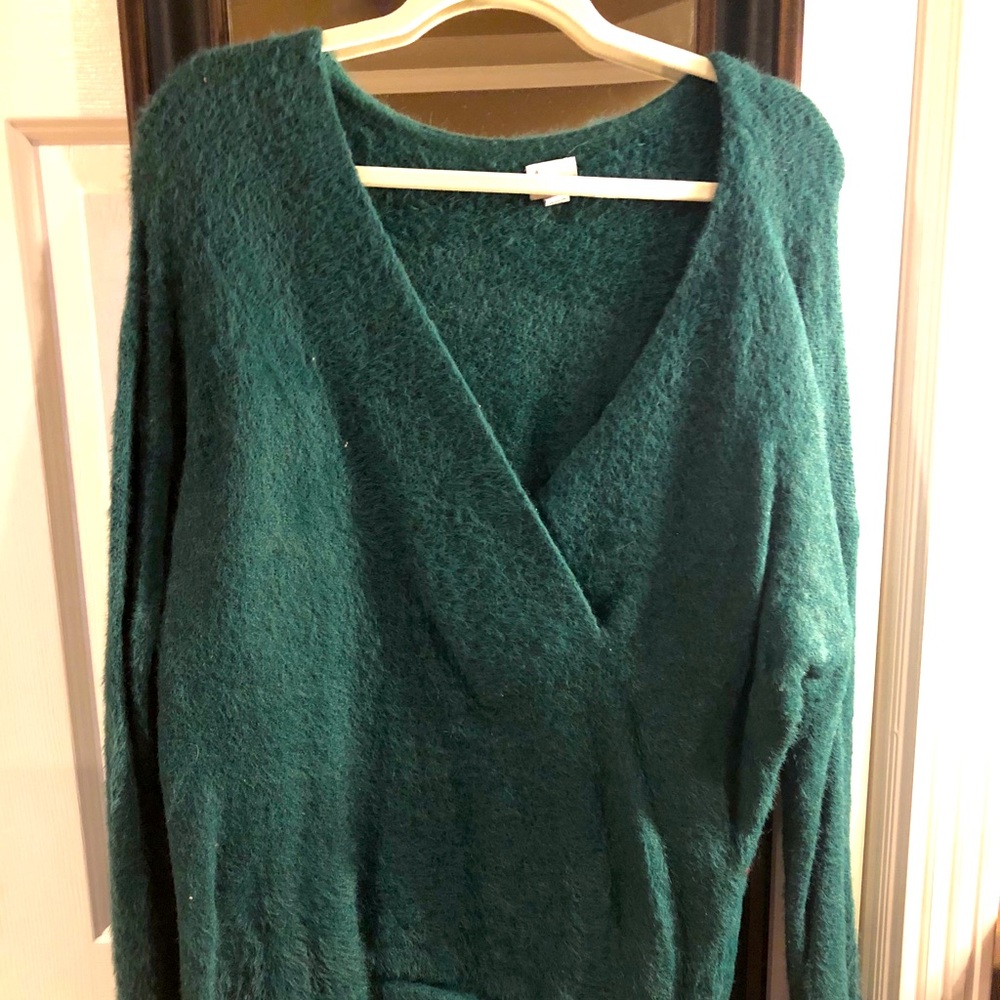 Fuzzy soft sweater